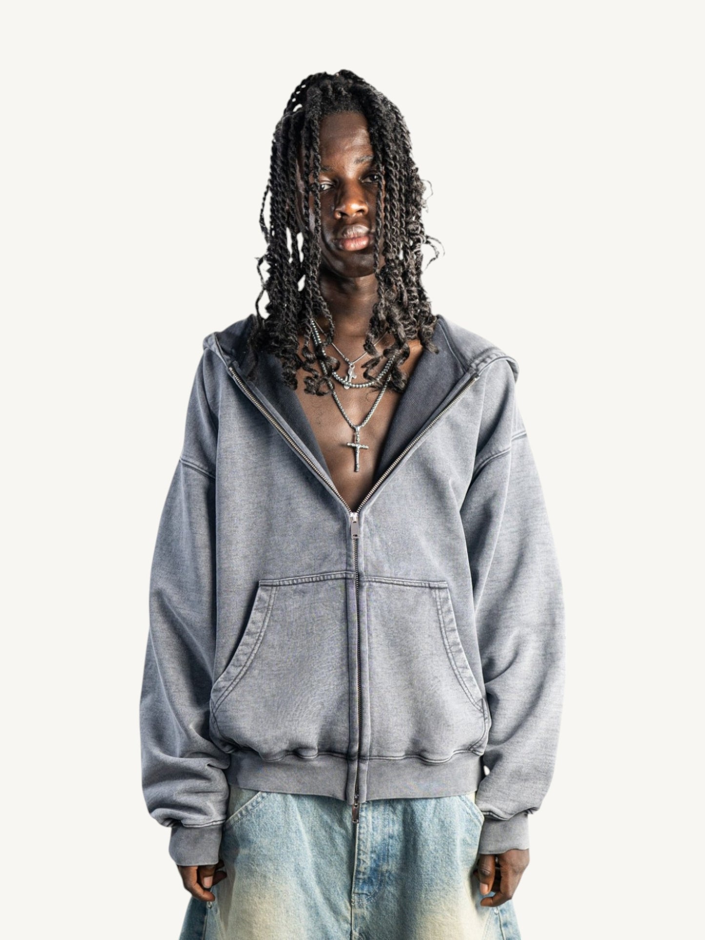 Zipper - Vintage Grey