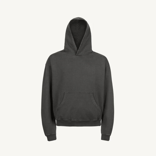 Boxy Hoodie - Vintage Black